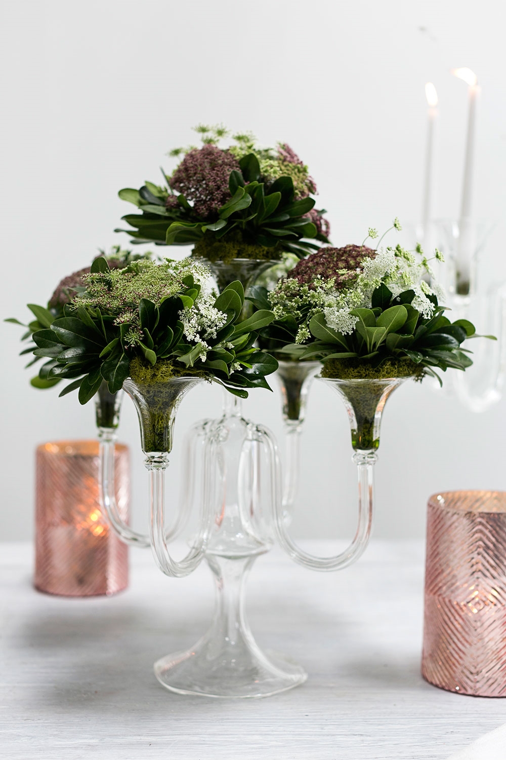 Alexandra Glass Candelabra - Discontinued - Image 4