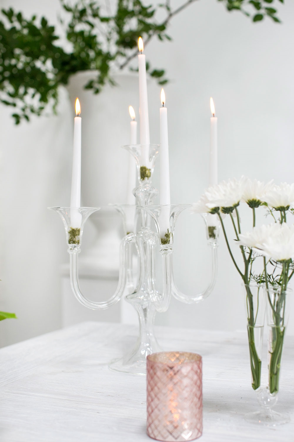 Alexandra Glass Candelabra - Discontinued - Image 6