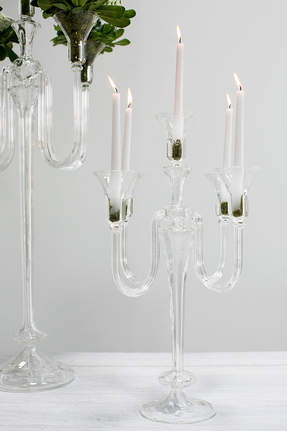 Alexandra Glass Candelabra - Discontinued - Image 7