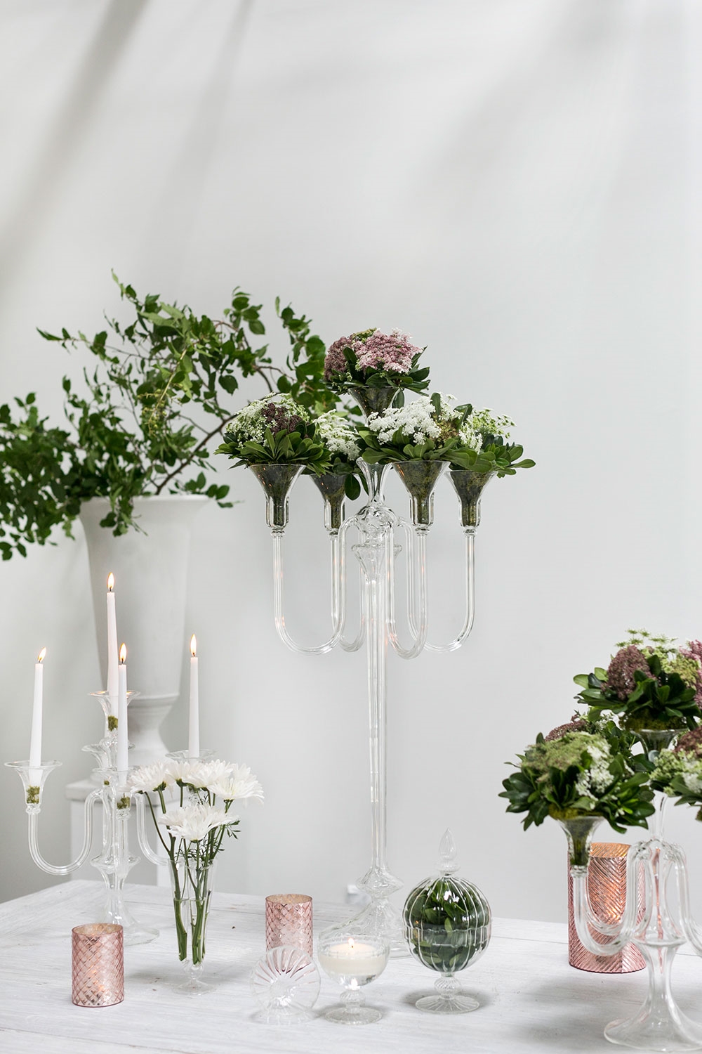 Alexandra Glass Candelabra - Discontinued - Image 8