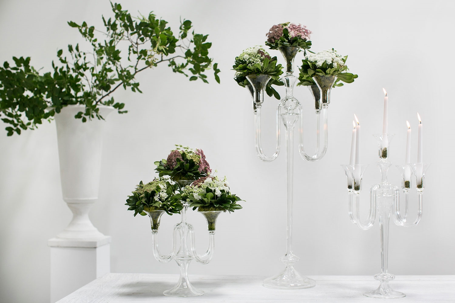 Alexandra Glass Candelabra - Discontinued - Image 12