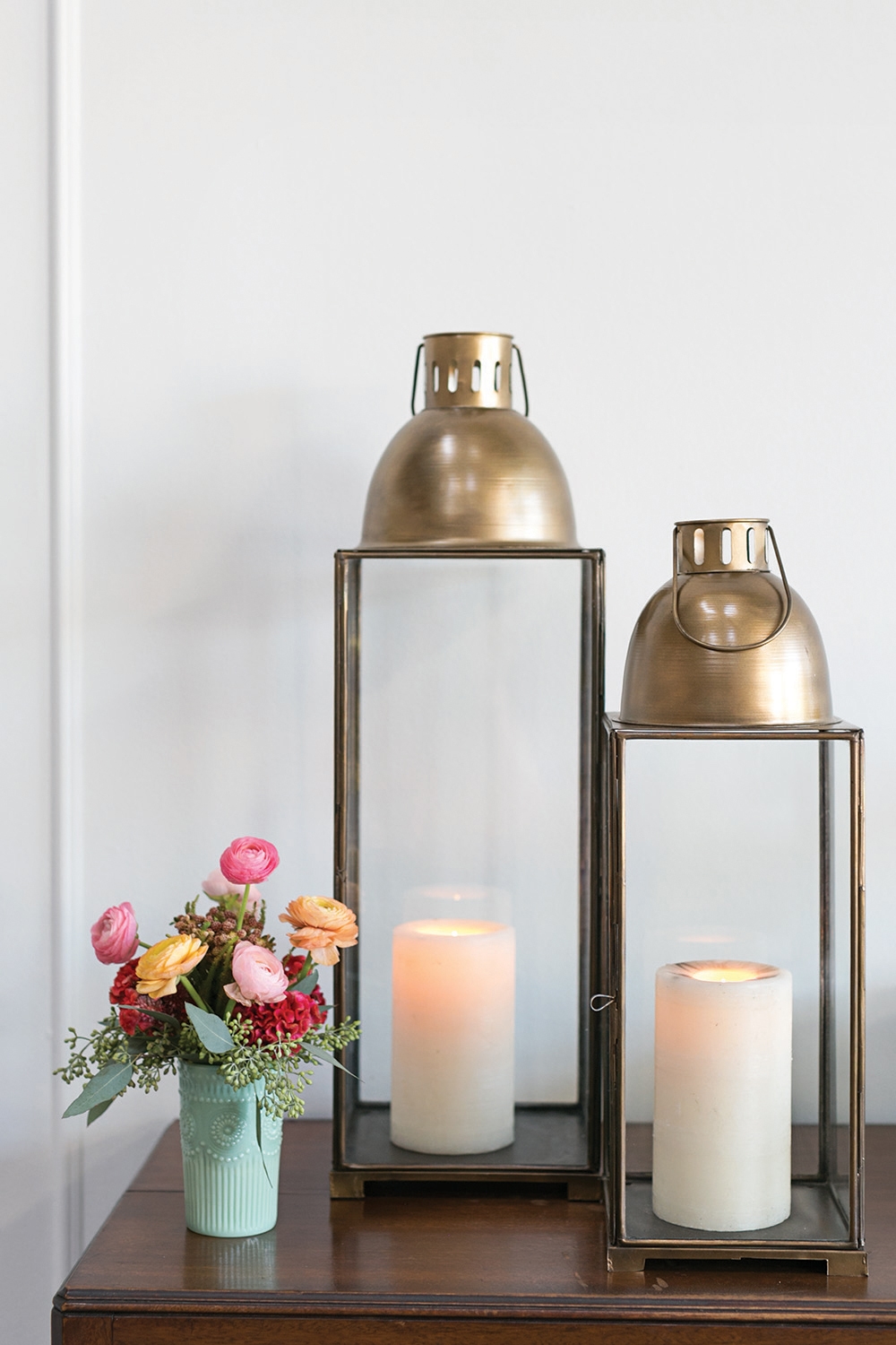 Ali Oversized Candle Lantern, Set of Two - Image 2