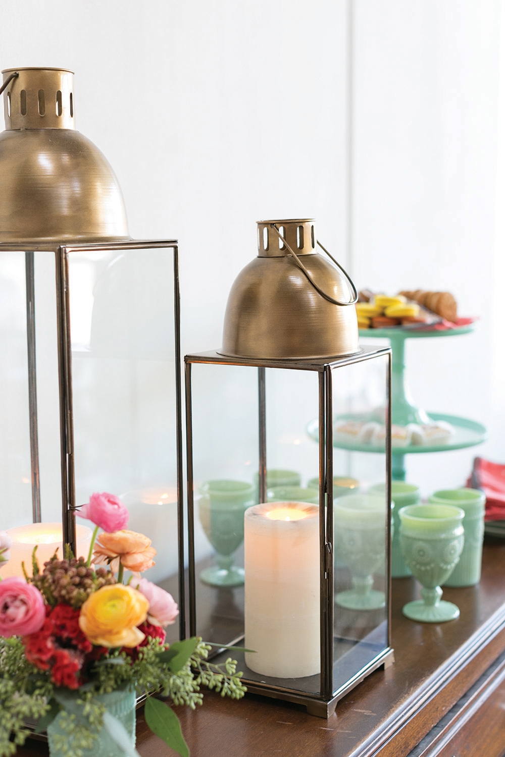 Ali Oversized Candle Lantern, Set of Two - Image 3