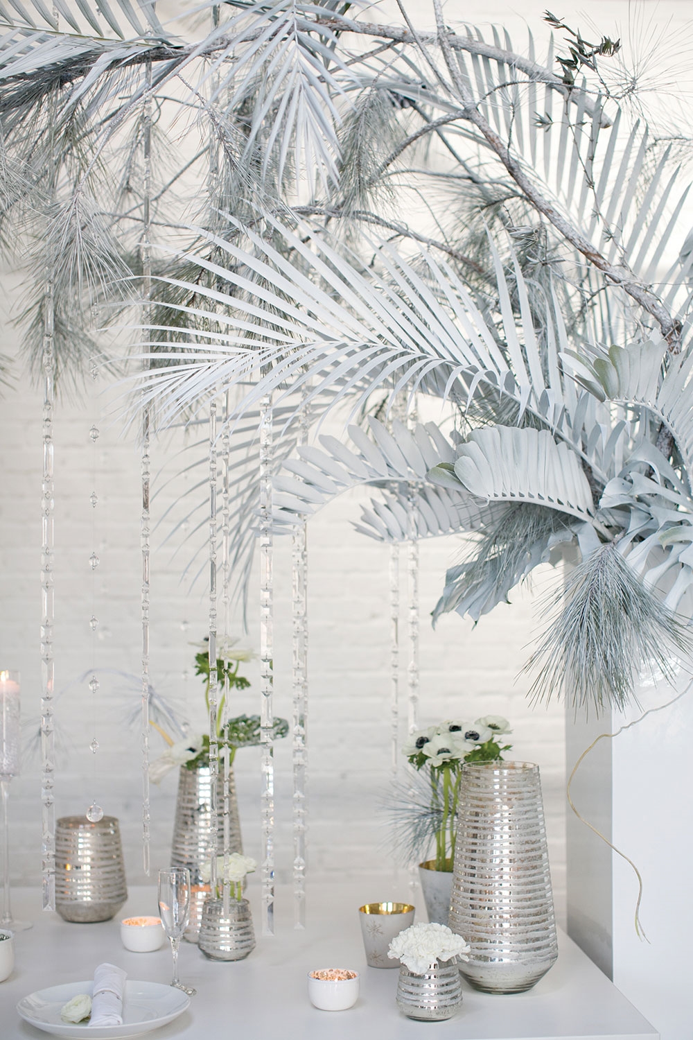 Allure Silver Mercury Glass Vase Collection - Image 6