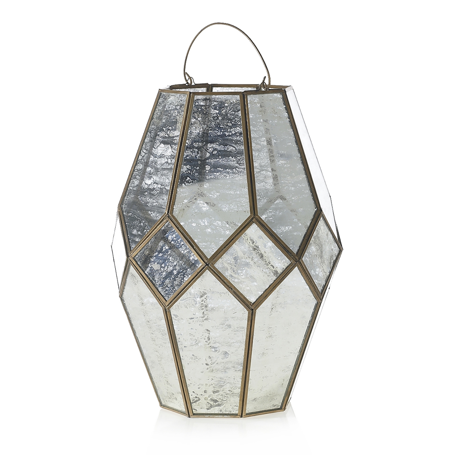 Audrey Mercury Glass Candle Lantern Collection - Image 9