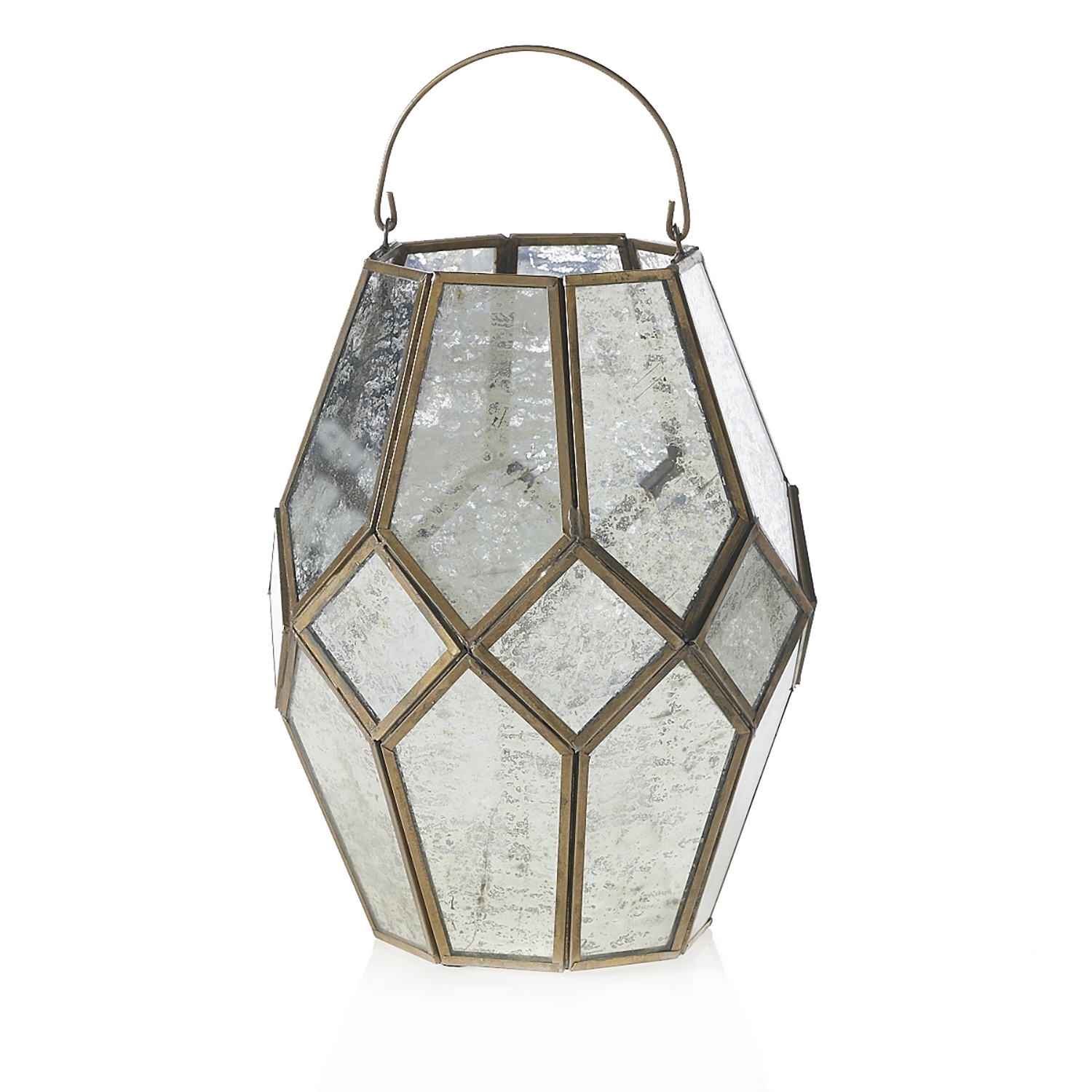 Audrey Mercury Glass Candle Lantern Collection - Image 10