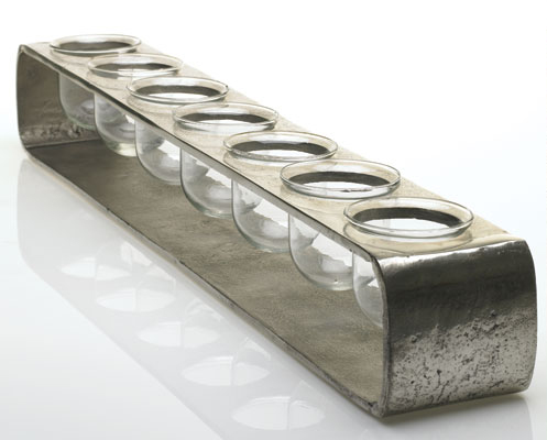 Ava Long Metal Candleholder - Discontinued
