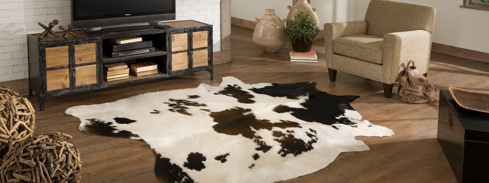 Black, Brown & White Special Cowhide - Image 3