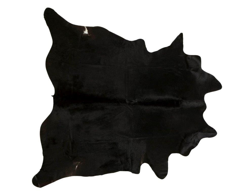Black Natural Longhair Cowhide - Discontinued - Image 3