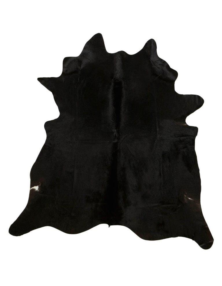 Black Natural Longhair Cowhide - Discontinued