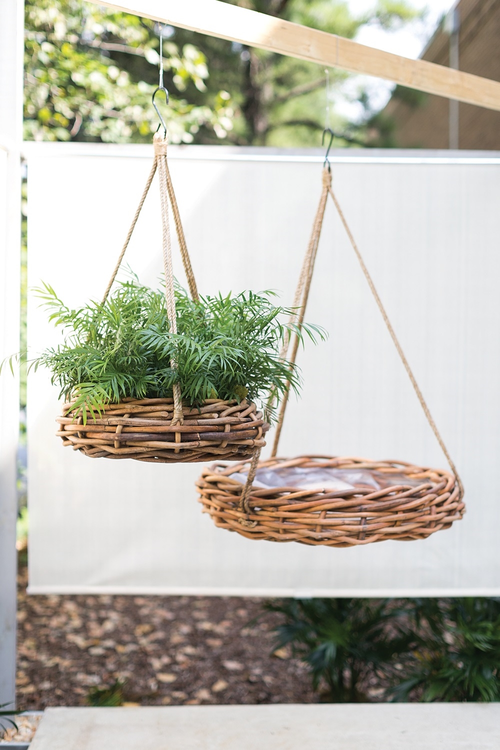 Cabana Hanging Basket Planter, Set of Two - Image 3