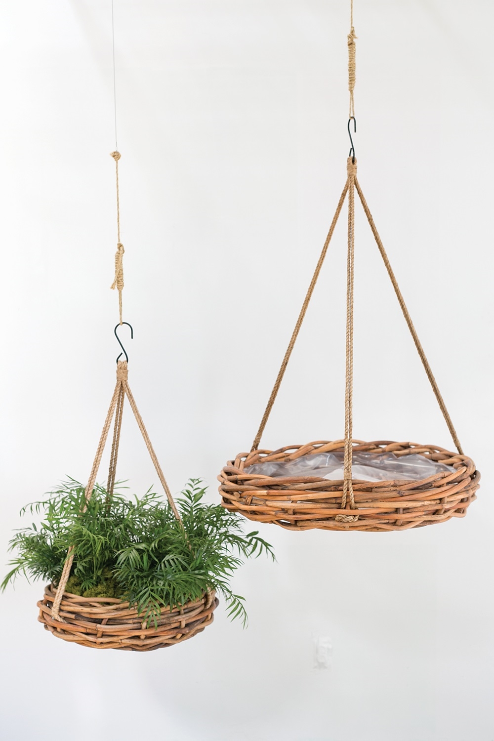 Cabana Hanging Basket Planter, Set of Two - Image 5