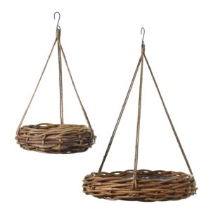 Cabana Hanging Basket Planter, Set of Two