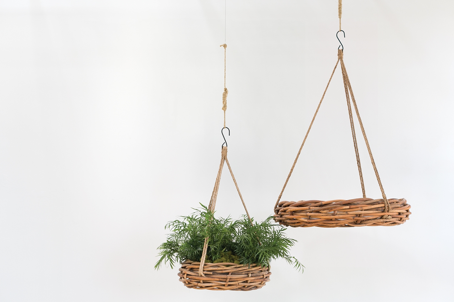 Cabana Hanging Basket Planter, Set of Two - Image 6