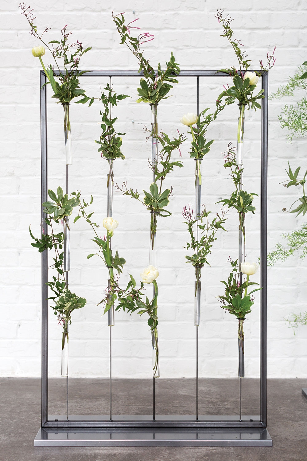 Canvas Vertical Hanging Wall Garden Flower Plant Stand