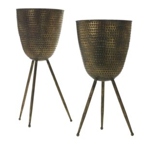 Clemente Iron Planters