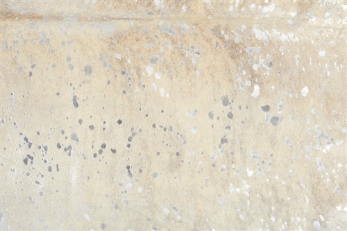 Light Brindle Tan with Silver Cowhide - Image 3