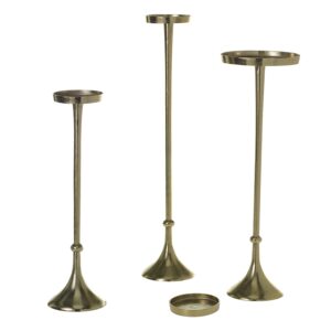 Divine Ultra Tall Candle Holders, Set of Three