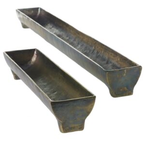 Edison Metal Tray, Set of Two