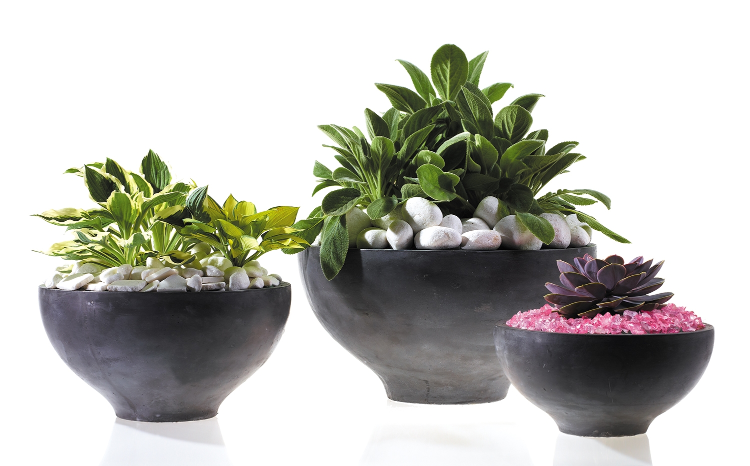 Elegante Concrete Nesting Bowls, Set of Three DISCONTINUED - Image 8