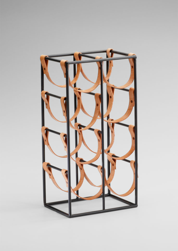 Esquire Leather Wine Holder - Image 4