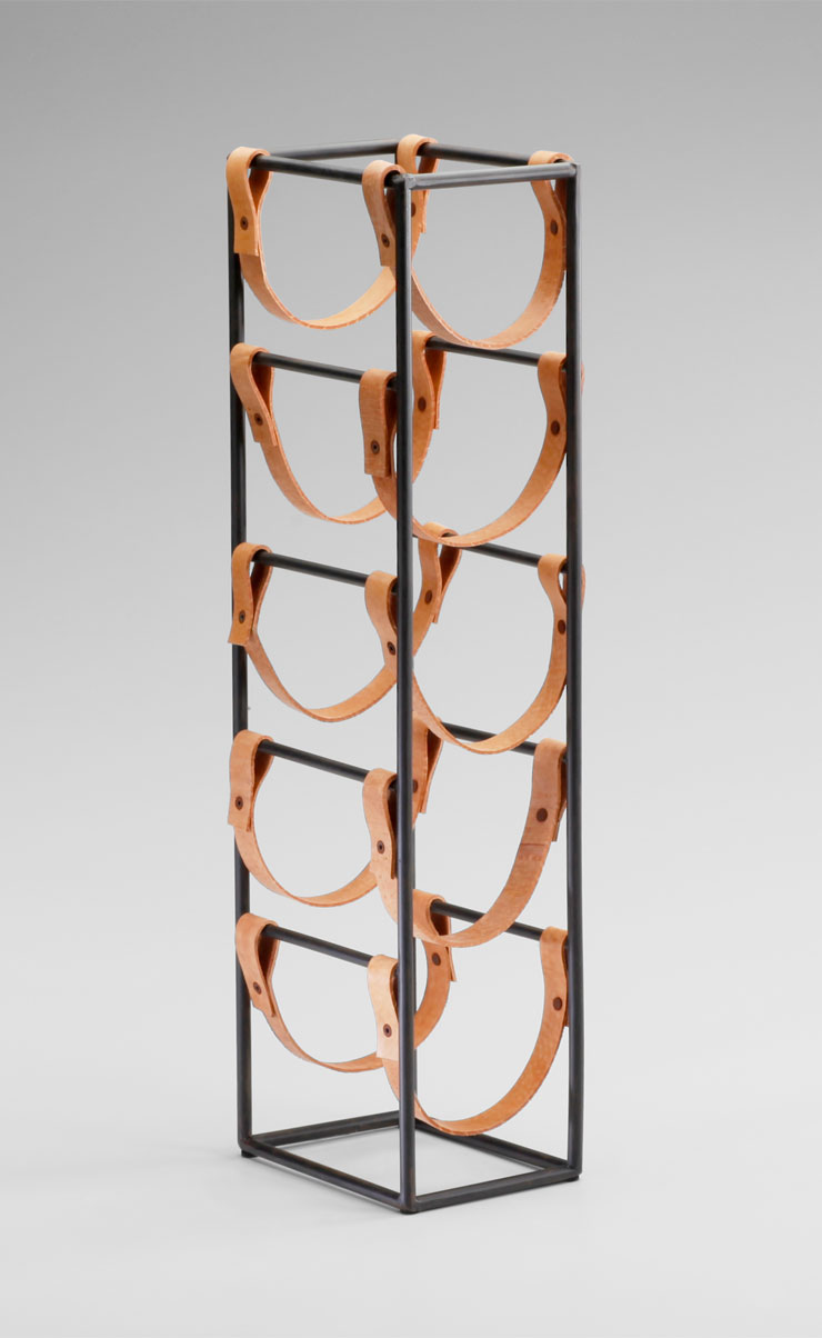 Esquire Leather Wine Holder - Image 5