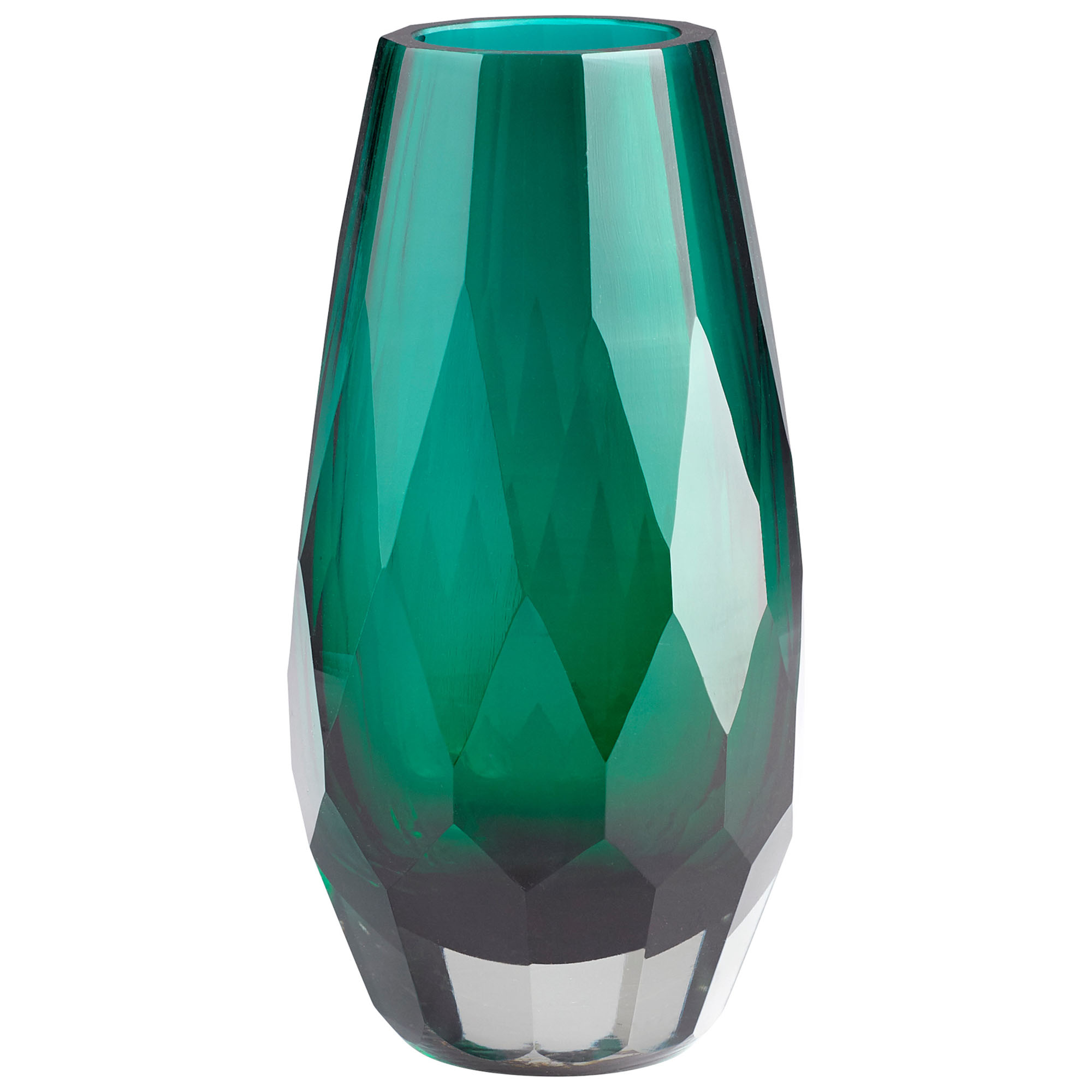 Emerald Faceted Bud Vase Collection - Discontinued - Image 2