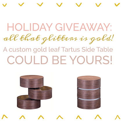 Holiday Giveaway: All That Glitters Is Gold