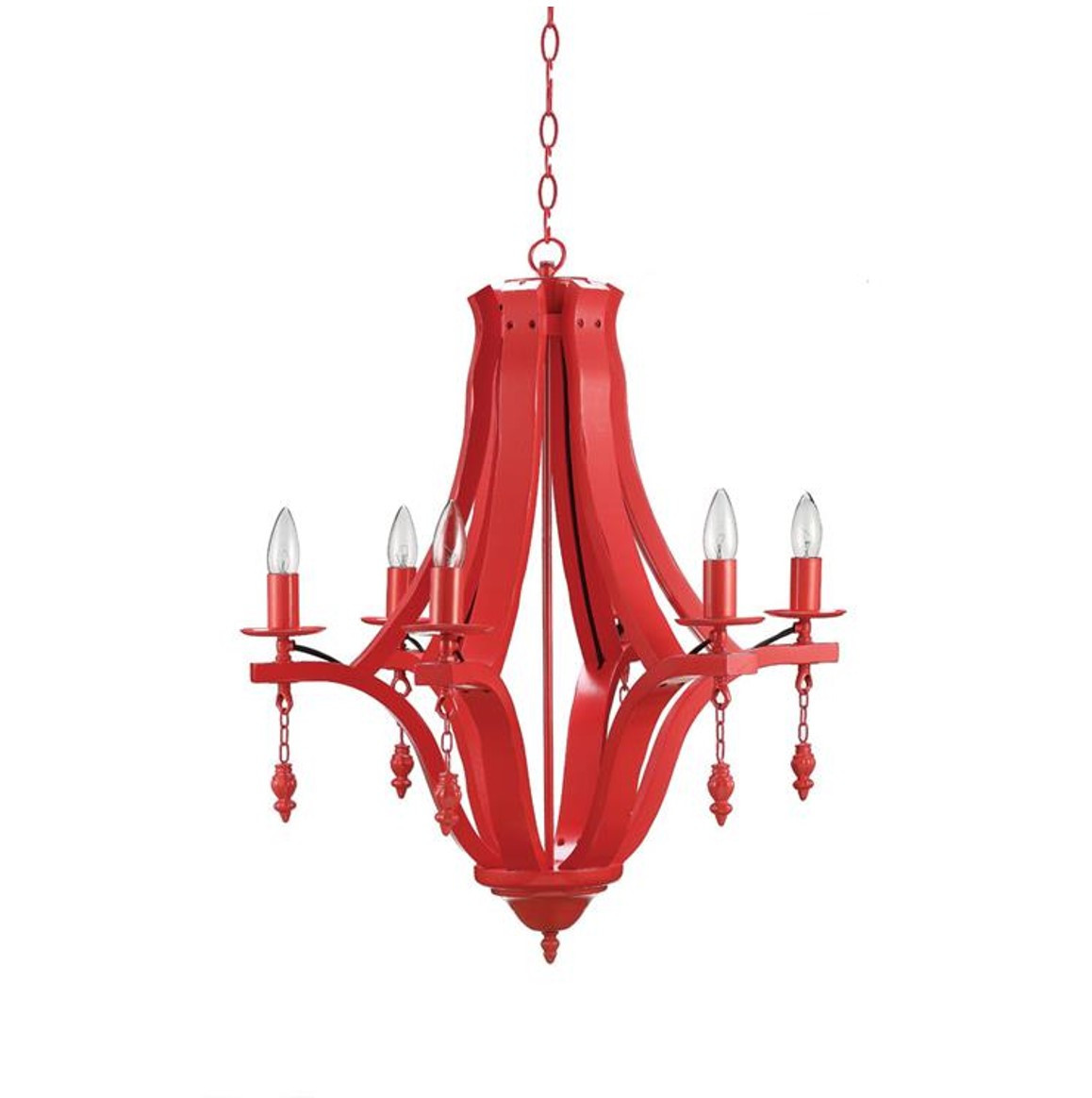 Gypset Fuchsia Chandelier - Discontinued