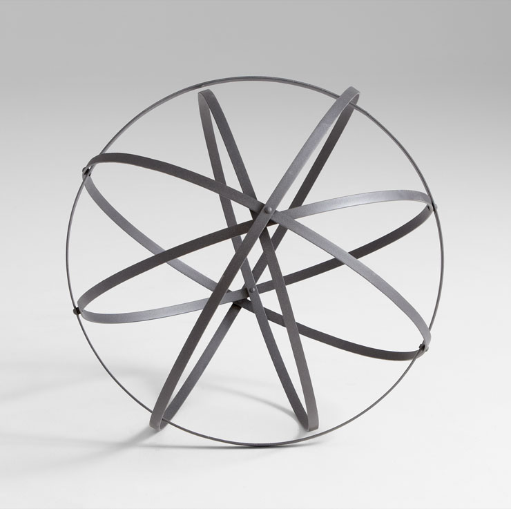 Infiniti Metal Sphere Sculpture - Image 4