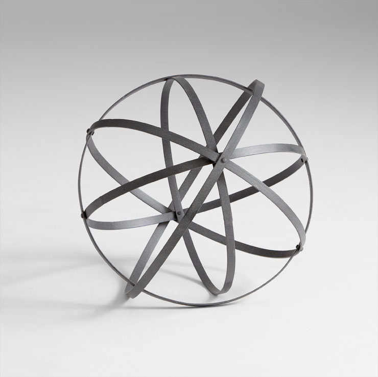 Infiniti Metal Sphere Sculpture - Image 3