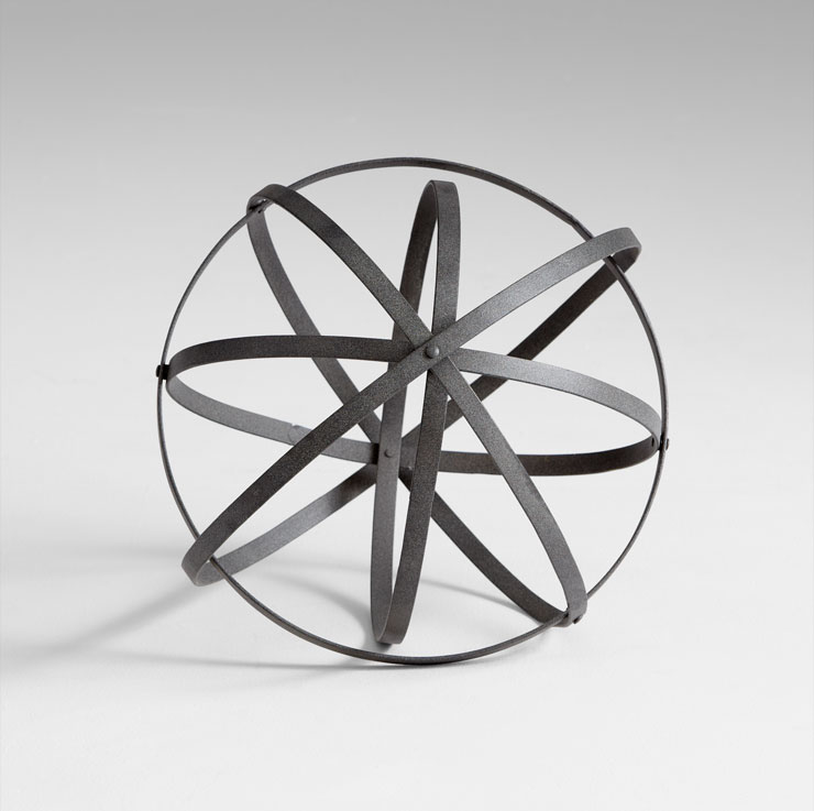 Infiniti Metal Sphere Sculpture - Image 2