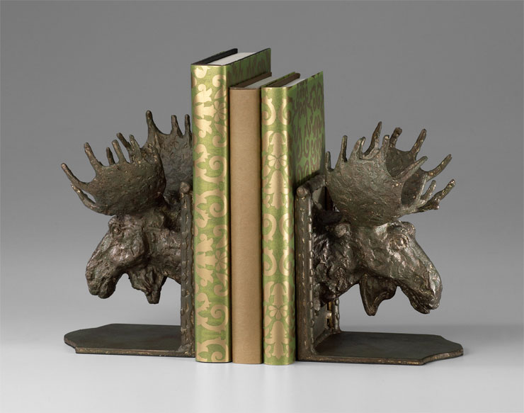 Moose Head Bookends - Discontinued - Image 3