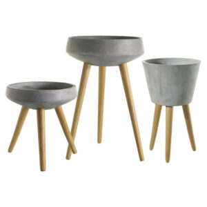 Jacobsen Footed Concrete Planter Collection