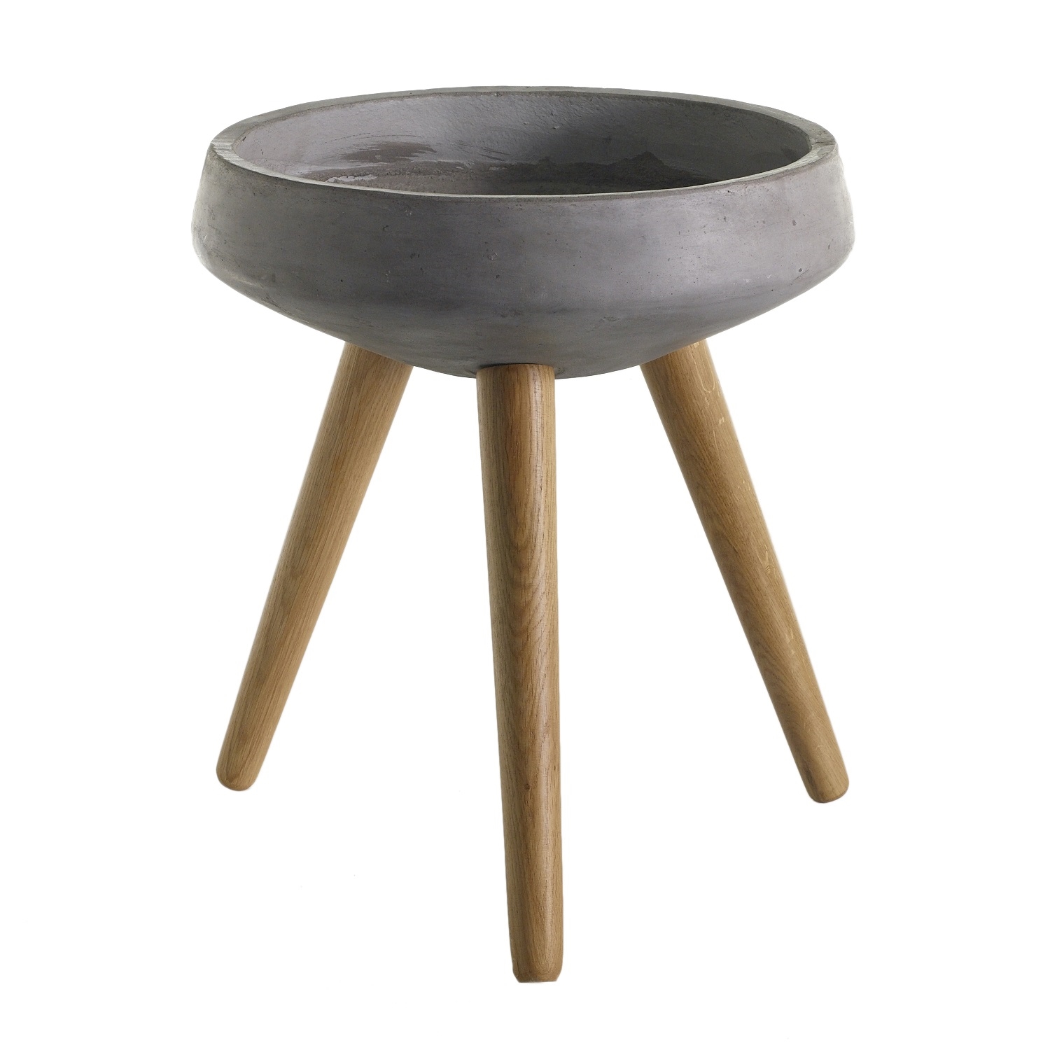 Jacobsen Mid Century Footed Concrete Planter
