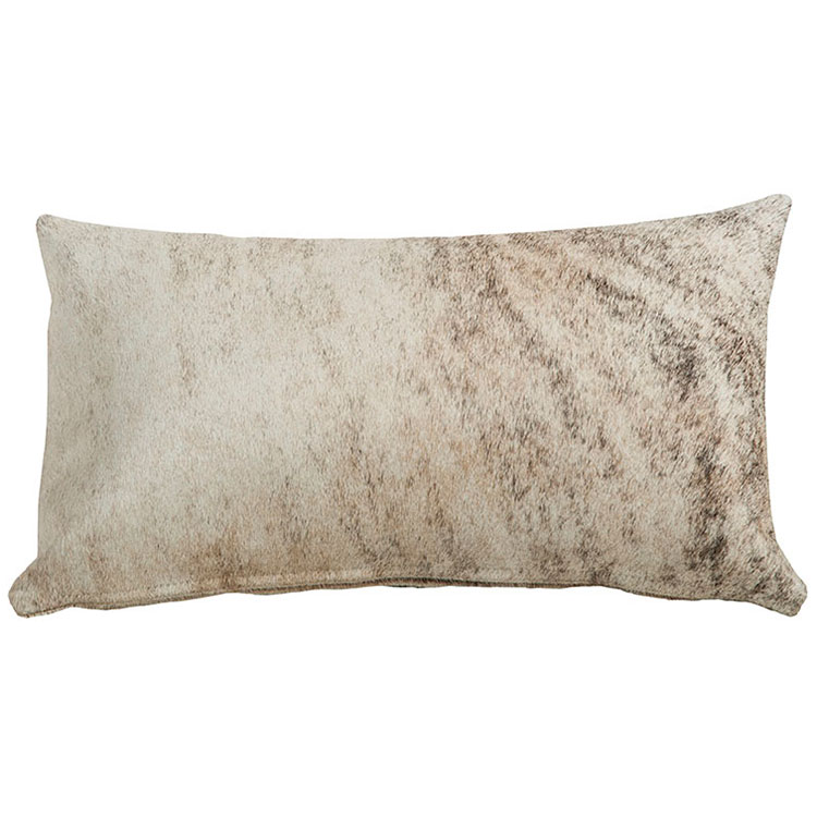 Light Brindle Birch Cowhide Pillows - Image 3