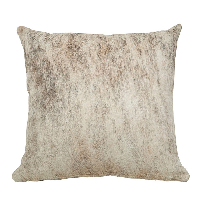 Light Brindle Birch Cowhide Pillows - Image 2