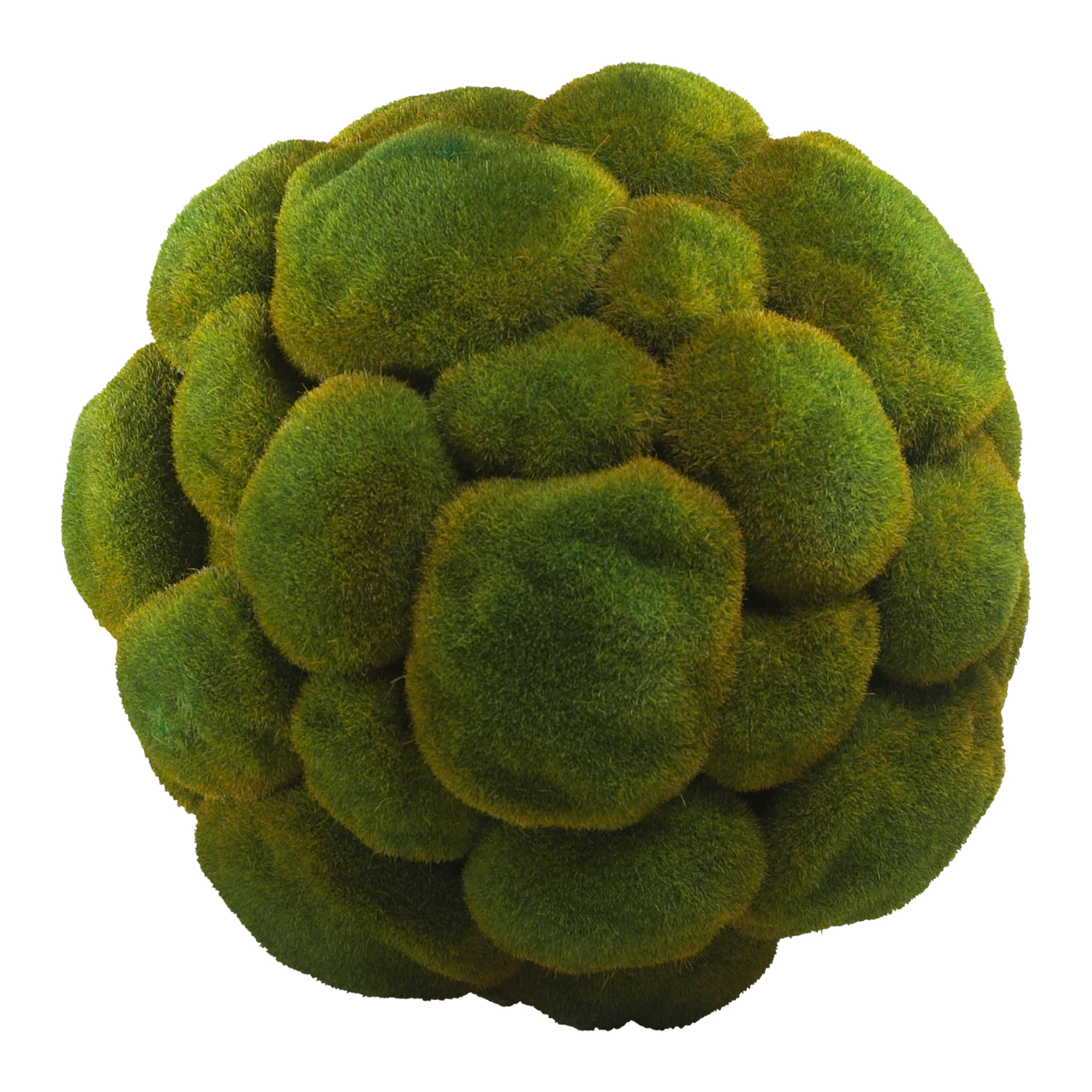 Marbleous Textured Green Moss Filler Sphere Spheres