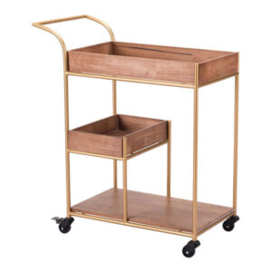 Marron Bar Cart