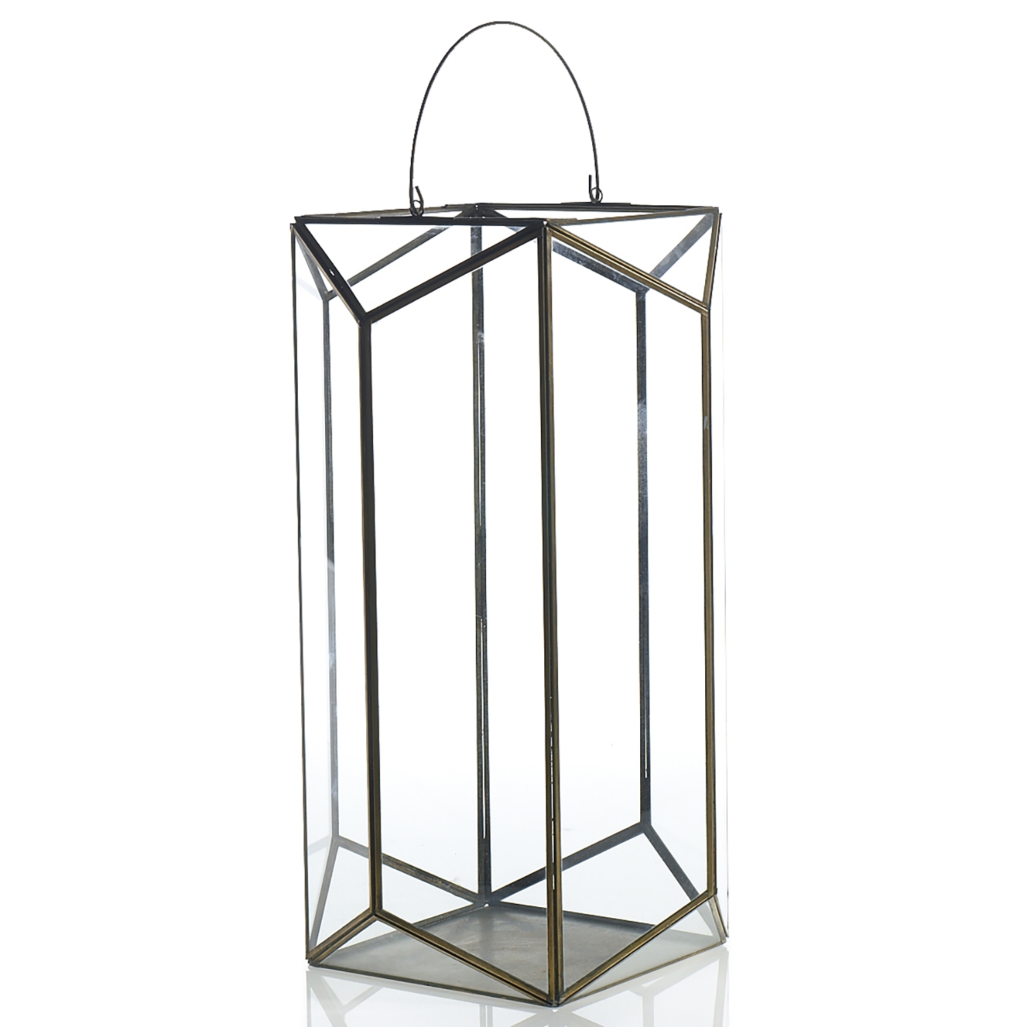 Maxwell Faceted Candle Lantern, Set of Two - Discontinued - Image 9