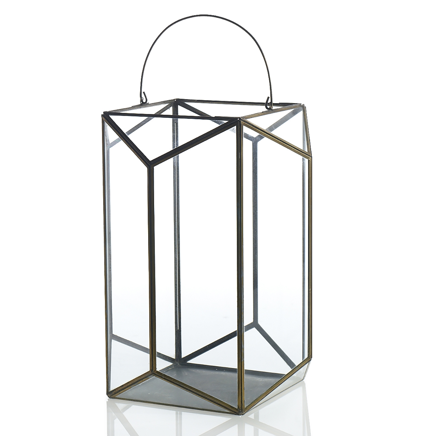 Maxwell Faceted Candle Lantern, Set of Two - Discontinued - Image 8