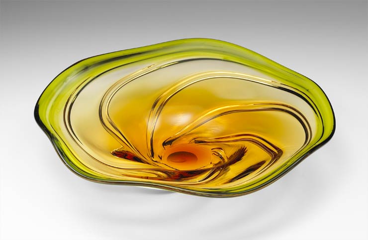 Swirl Glass Plate - Discontinued - Image 2