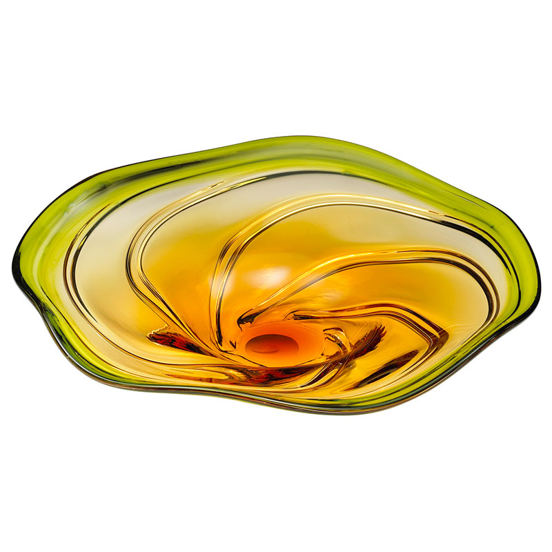 Swirl Glass Plate - Discontinued
