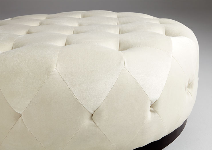 Round Footloose Ottoman - Discontinued - Image 2