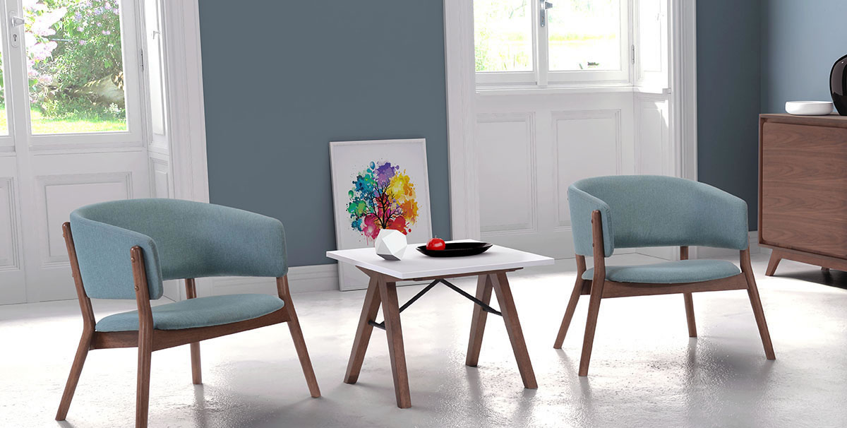 Chapel Lounge Chair, Set of Two - Image 2