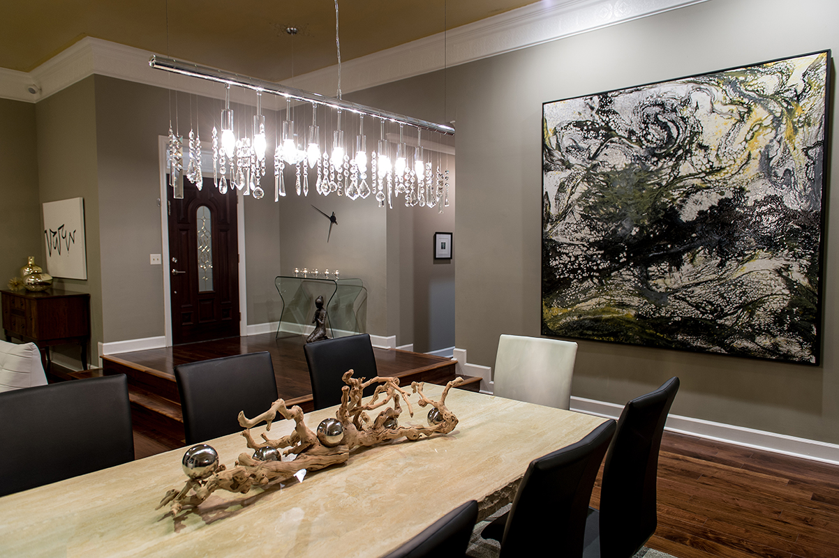 Shooting Stars Modern Crystal Chandelier