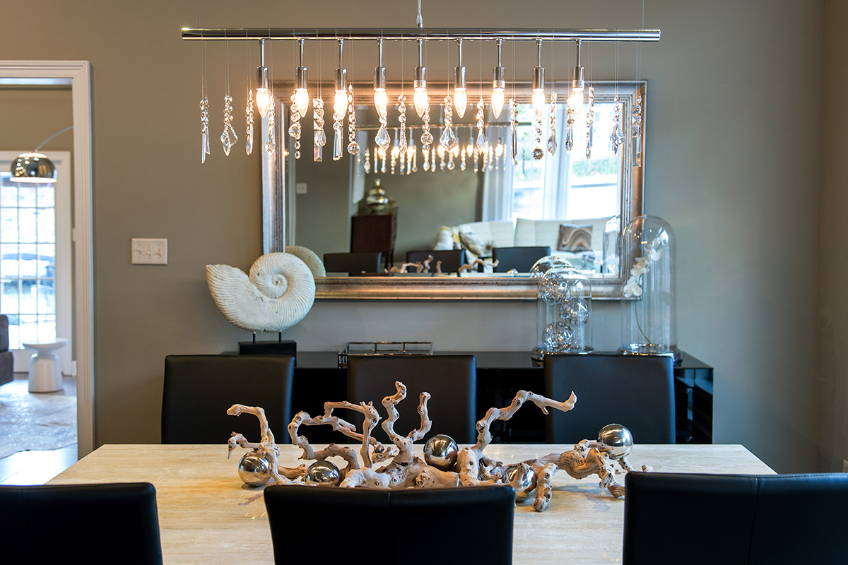 Shooting Stars Modern Crystal Chandelier
