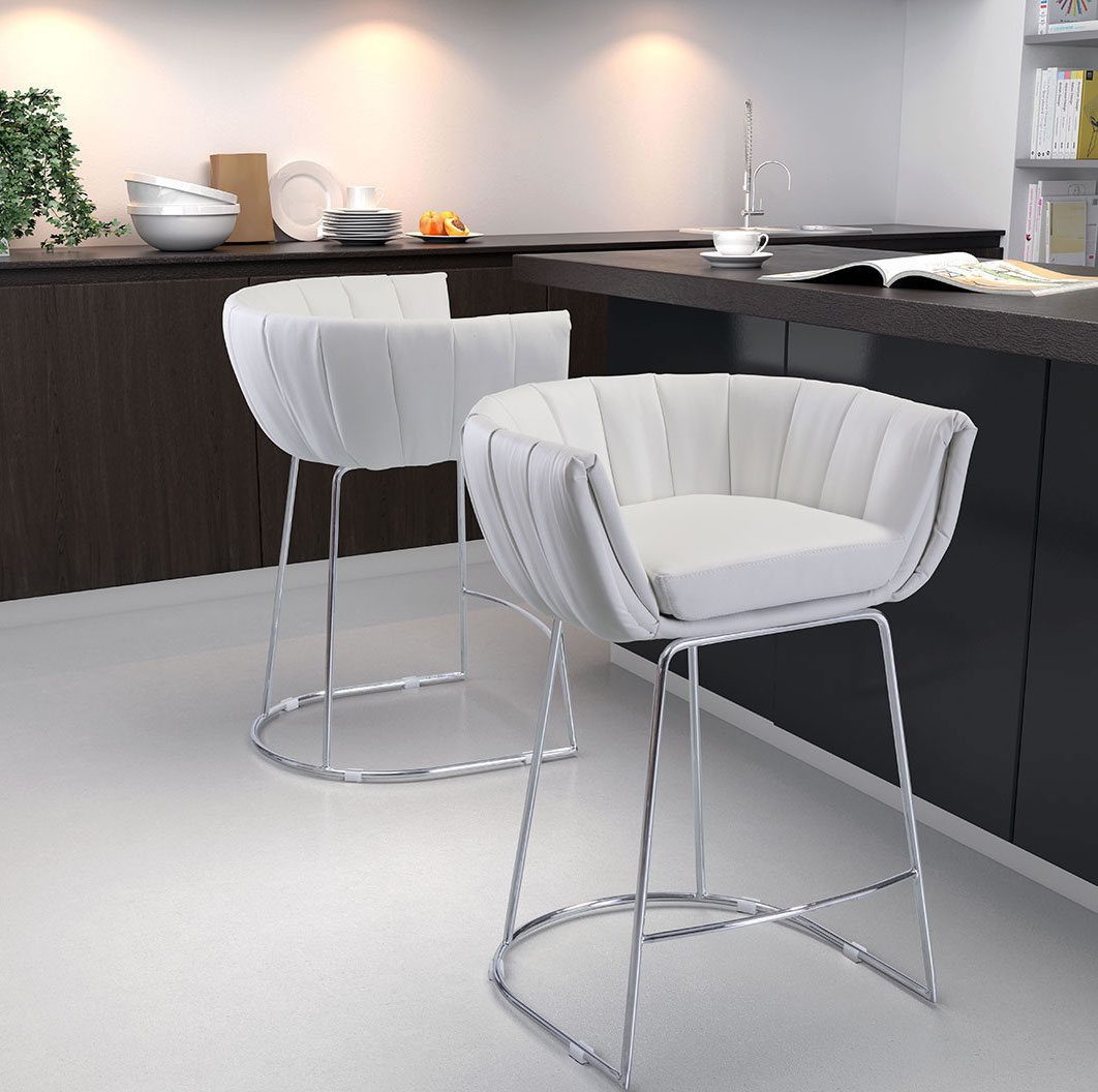 Latte Counter Chair, Set of Two - Discontinued - Image 2