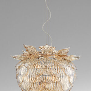 modern-cognac-lotus-flower-pendant-light-CN07612-lit.jpg
