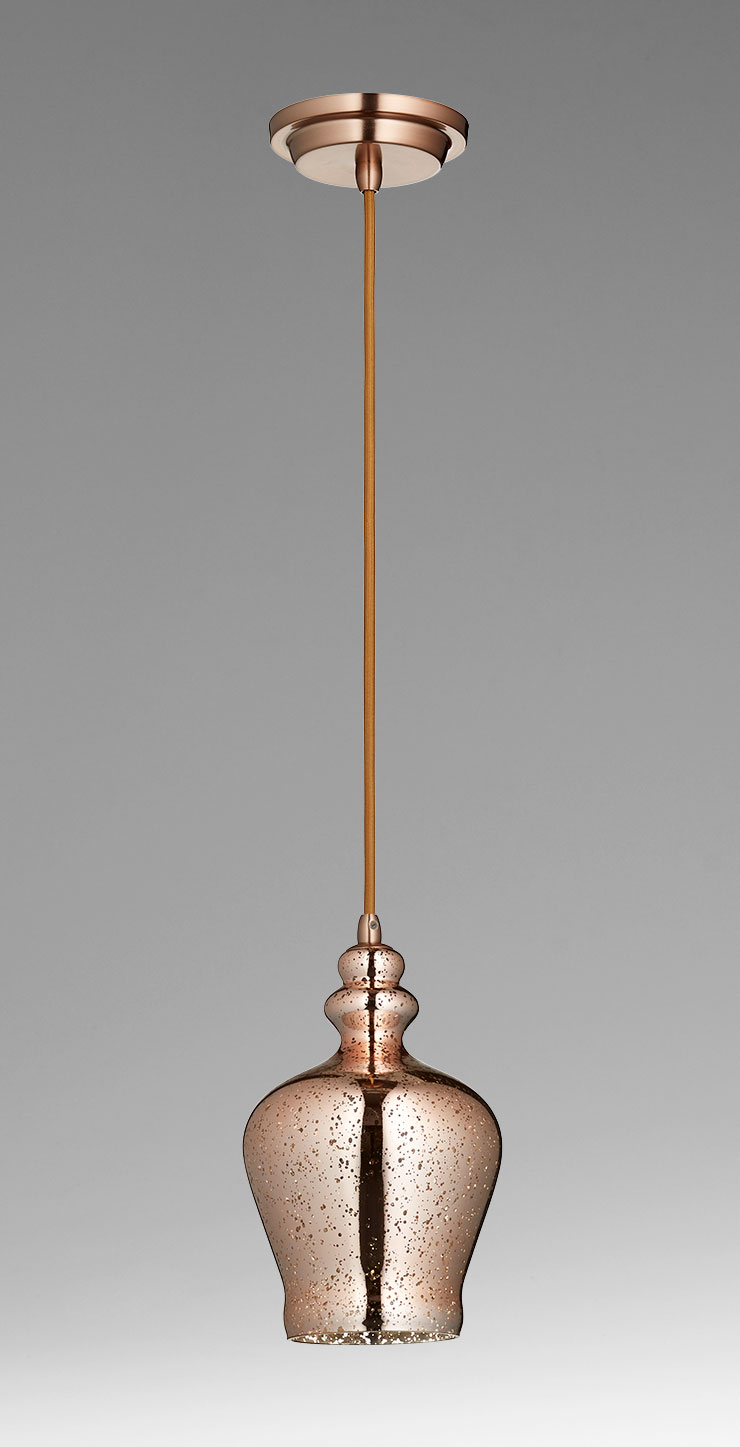 Copper Calista One Light Pendant